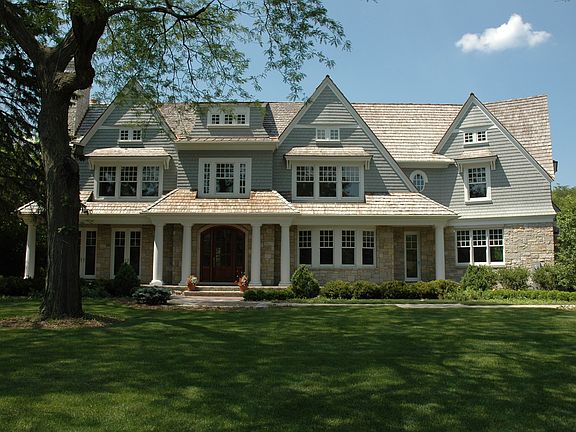 Stone/Shingle Style Home