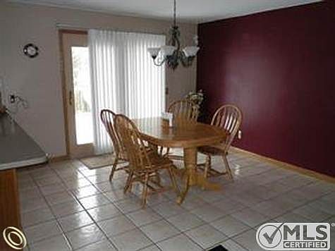 Adjacent dining room. Notice th