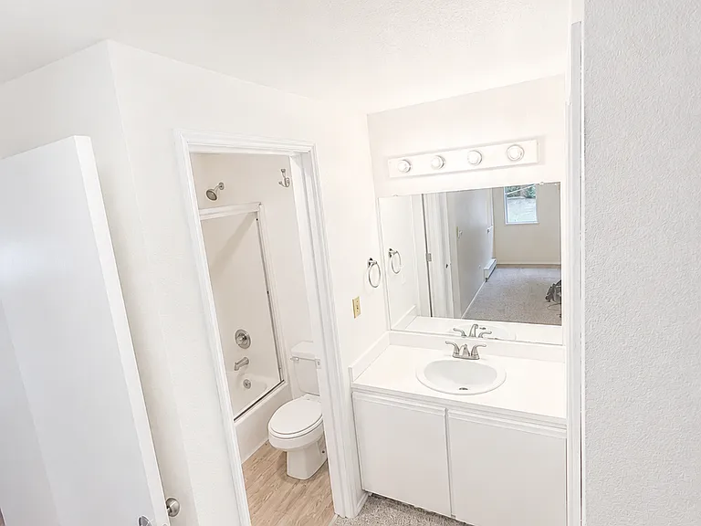 Bathroom and walk-in closet in bedroom 2