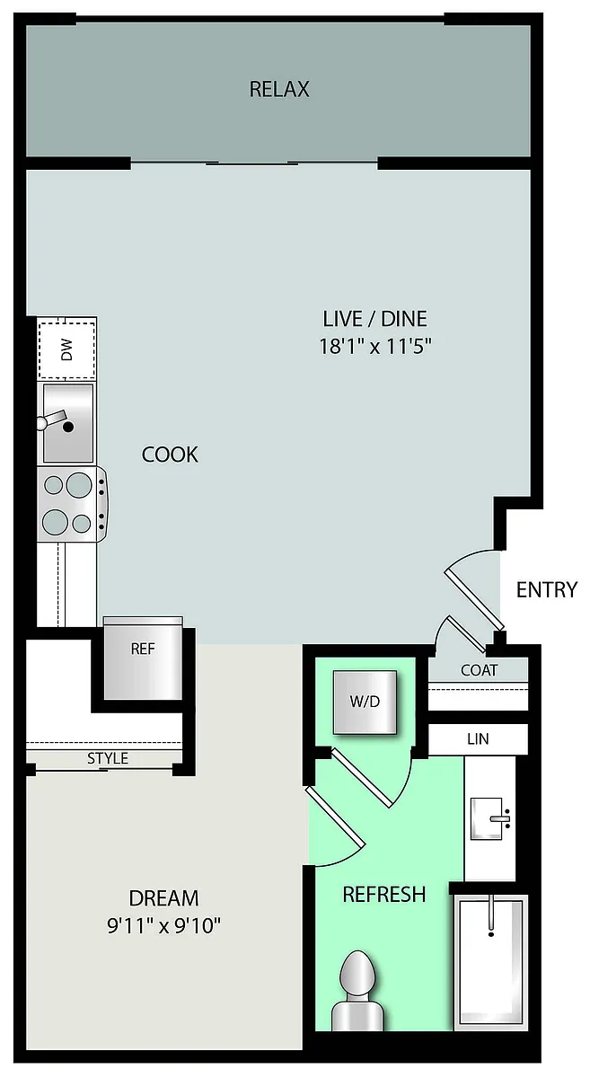 Floor plan A1