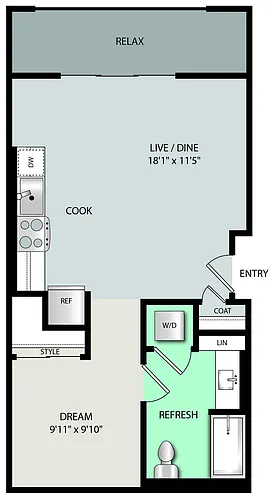 Floor plan A1