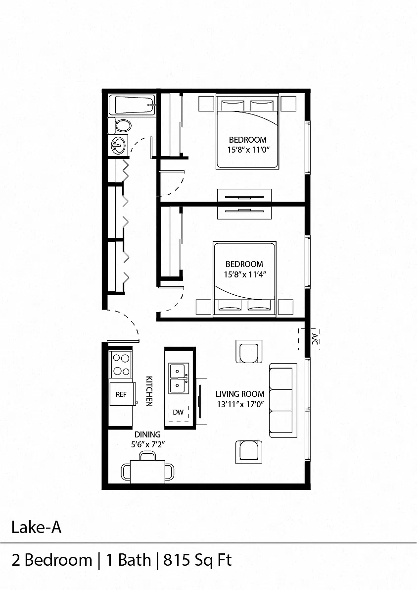 Floor plan Lake