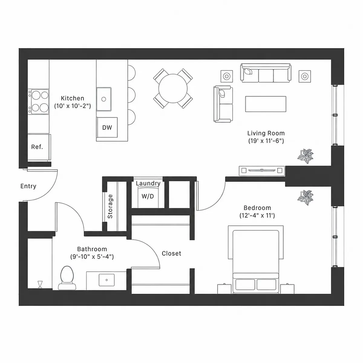 Floor plan A6