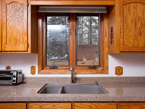 Pull out garbage with shelving