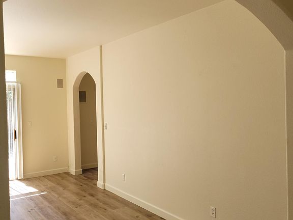 archway into living room
