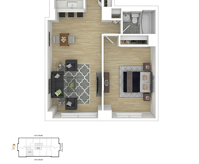 225 E 95th St #C25E — Photo 3