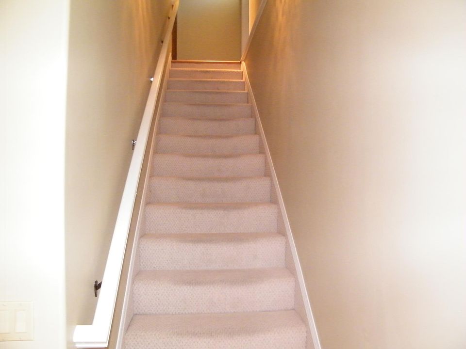 Stairway from outside south entrance to basement