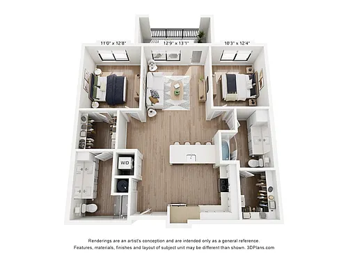 Floor plan B2