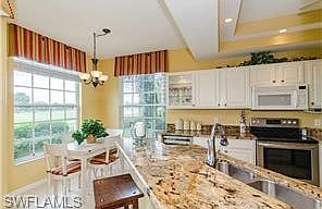 Chef's kitchen w/stainless and granite