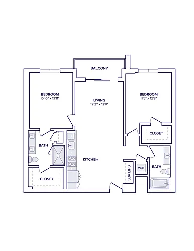 Floor plan B04 - North Tower