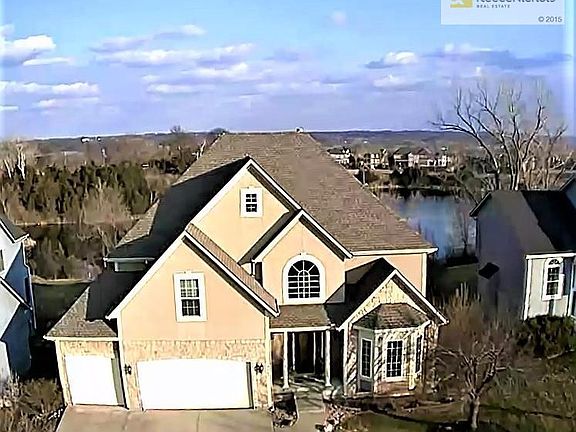Drone photo above the home. Notice the newer roof!