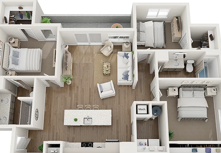 3 Bedroom | 2 Bedroom 3 Bedroom | 2 Bedroom