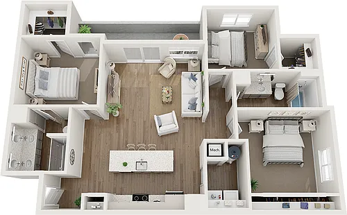Floor plan Steel