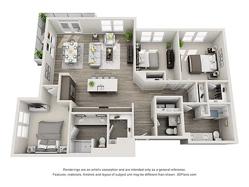 Floor plan Zulu