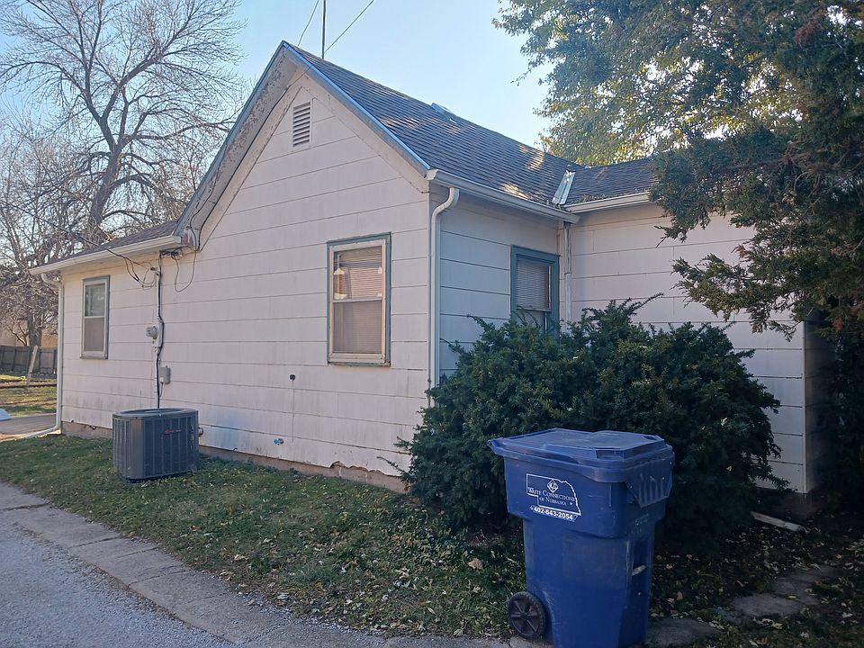 Exterior north side of house