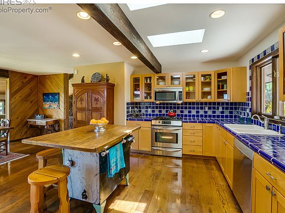 Open Spacious Kitchen with wood floors