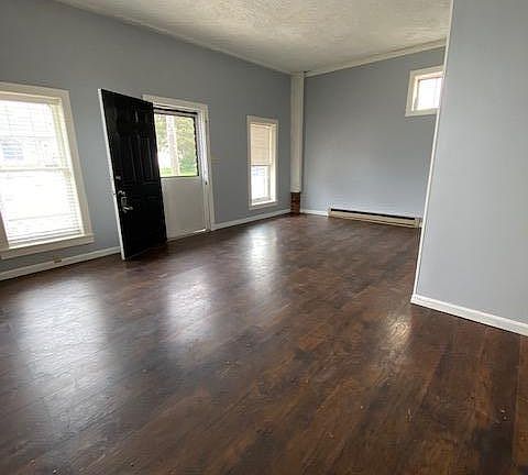 Walk in front door, first living room