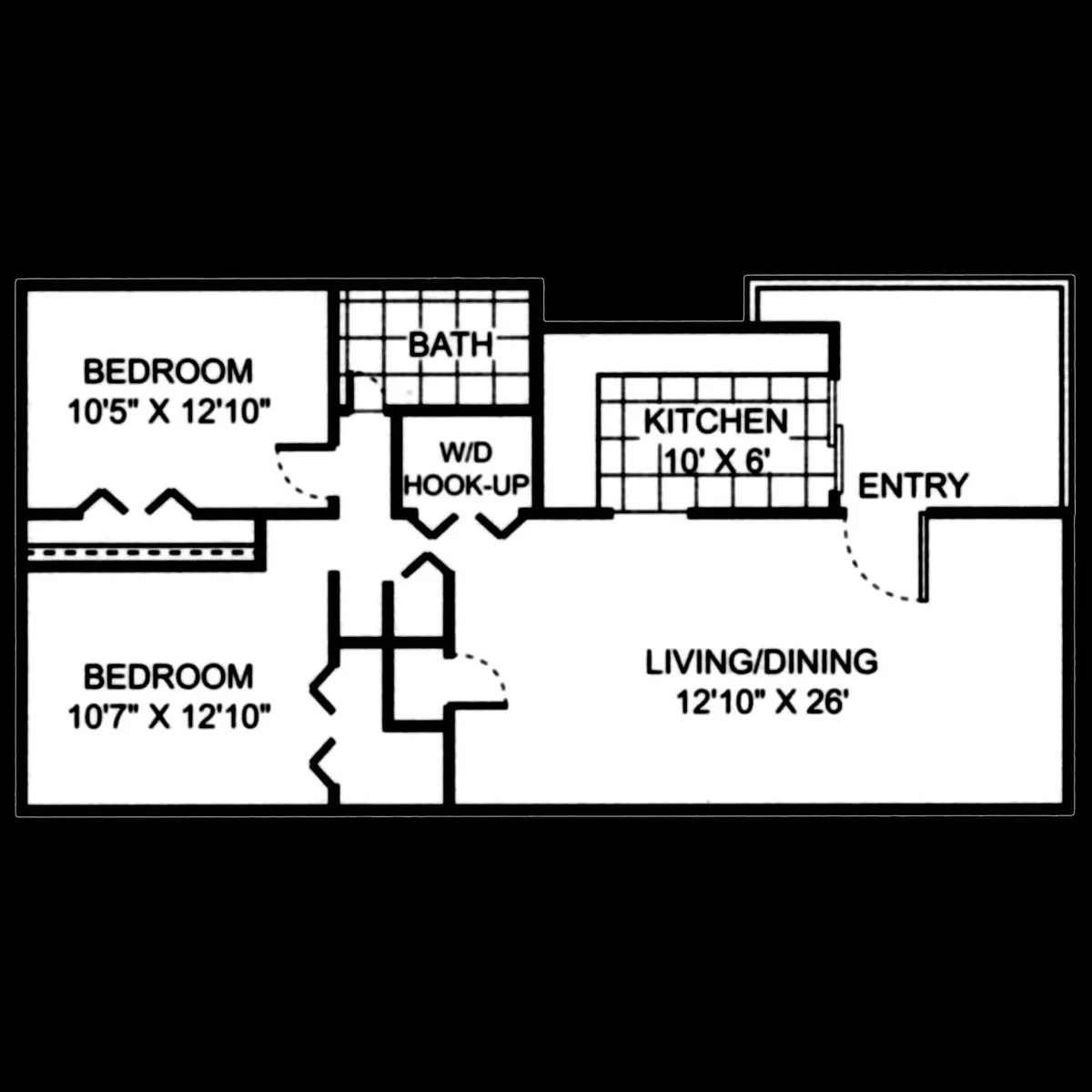 Floor plan SCHOONER