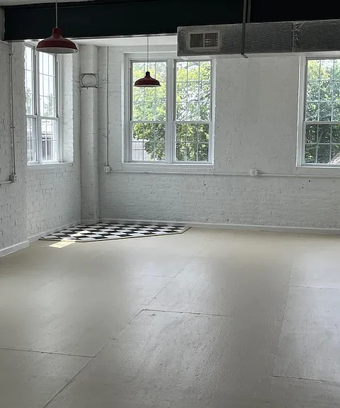 Great open space with lots of windows for natural sun light.