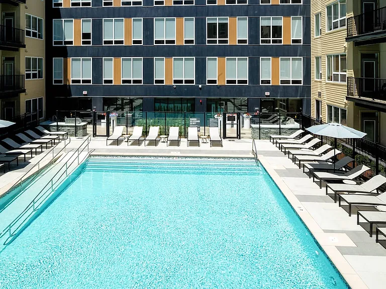 Resort-style pool and sundeck