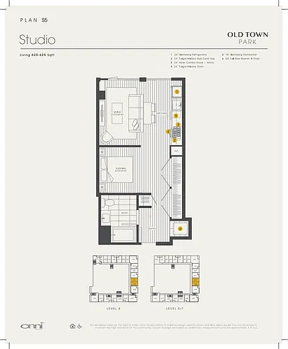 Floor plan Plan S5
