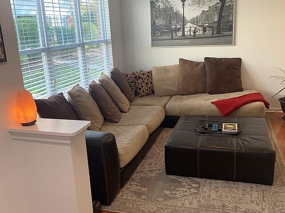 From a step inside the front door looking back at the front side window