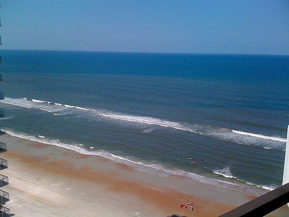 Ocean view from balcony