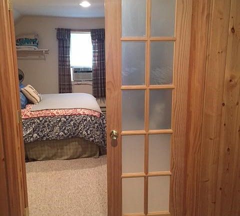 Bedroom with French Doors