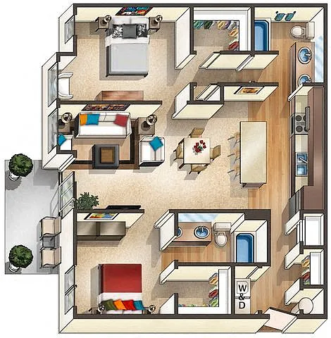 Floor plan Cortland