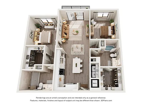 Floor plan B2