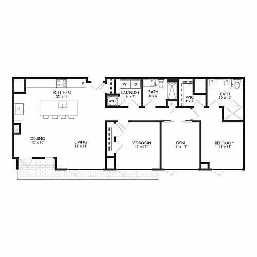 Floor plan Royale 2P20 Penthouse