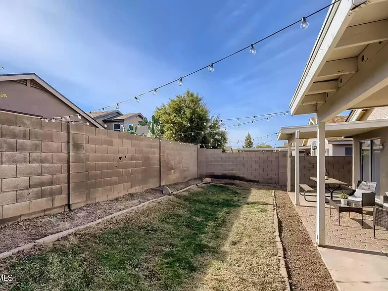 2 covered patios