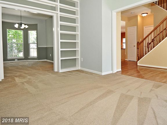Living Room with Built-Ins