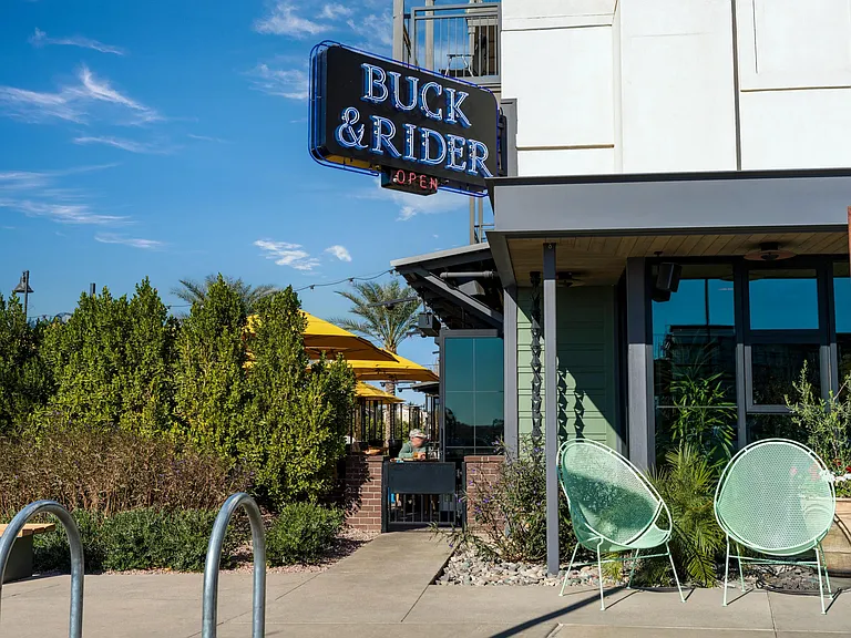 Enjoy fresh seafood and classic cocktails at Buck & Rider, the heart of Gilbert's dining scene.