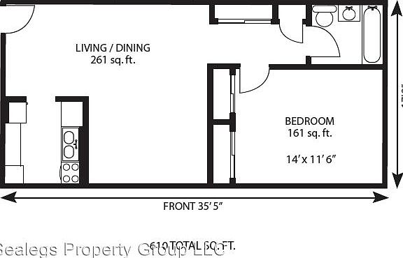 2nd image of 100 E Manning St APT 3C