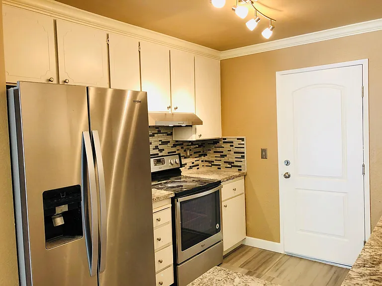 Newly renovated kitchen with new appliances