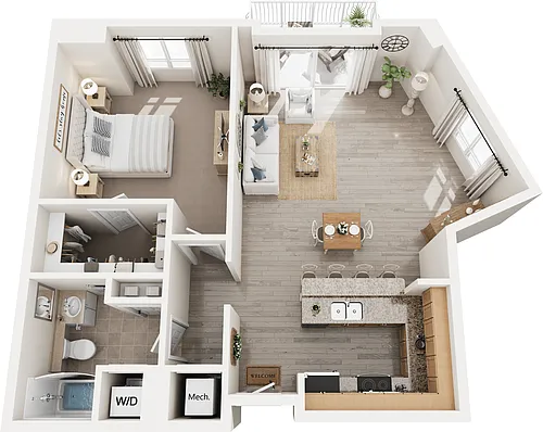 Floor plan A4