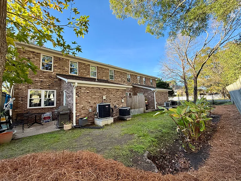 Fenced-In Backyard - Unit D side