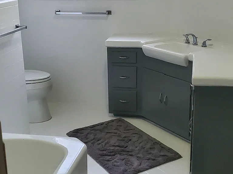 Bathroom with tub