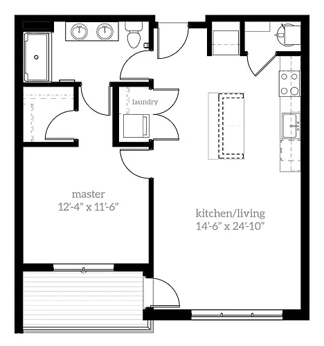 Floor plan The Chapman