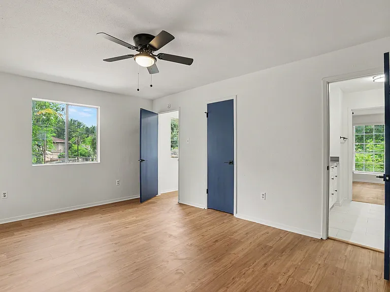 1 of 2 upstairs bedrooms.