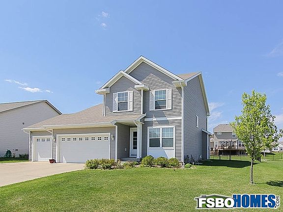 Angle View of Home on Corner Lot