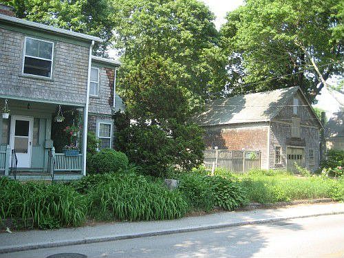 House & Barn Front, Backyard Fence Gate