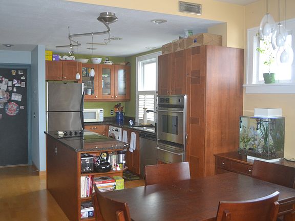 Open concept kitchen leading to dining and living. Plenty of