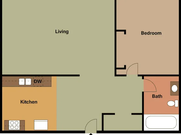 The Velvel Apartments, 590 E Buchtel Ave #4d1d8f0fd, Akron, OH 44304