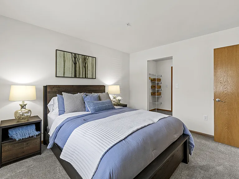 Saddlebrook Apartments Primary Bedroom
