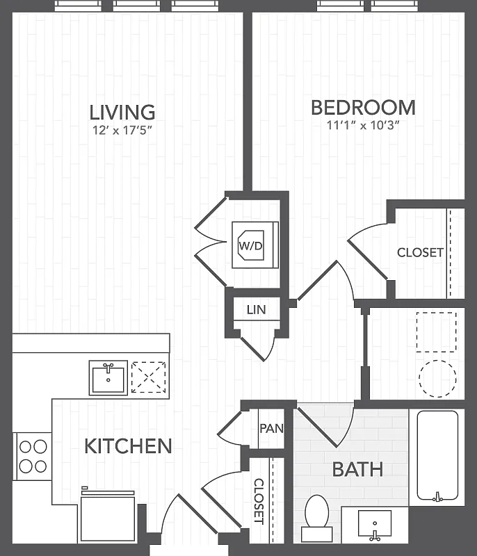 Floor plan A13