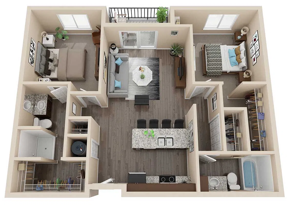 Floor plan Hudson