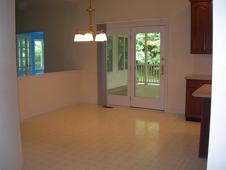 Dining Area with Access to Covered Deck