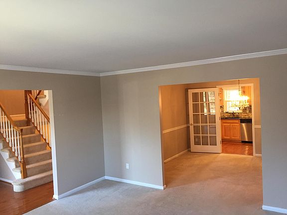 Living room and dining room/office